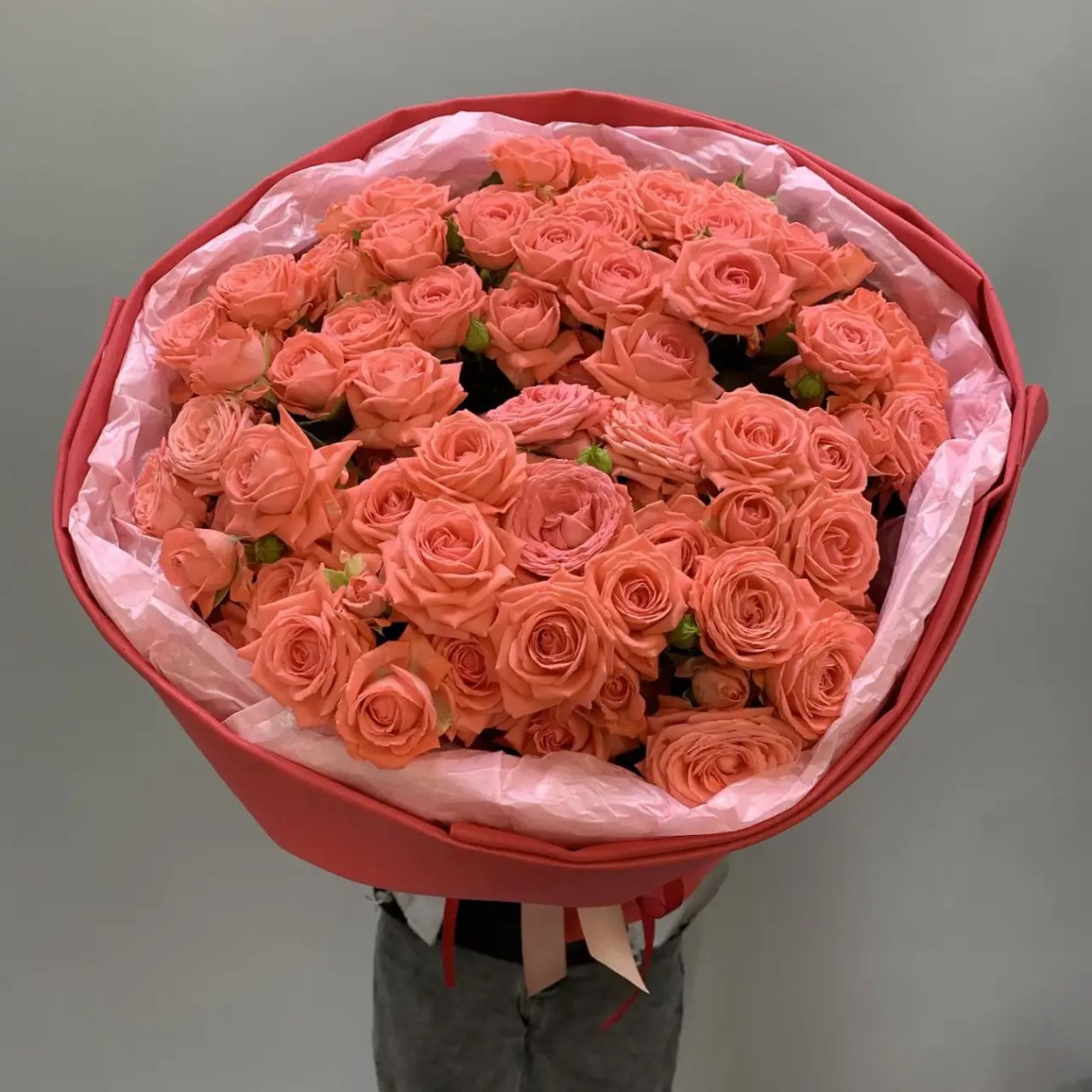 19 кустовых роз